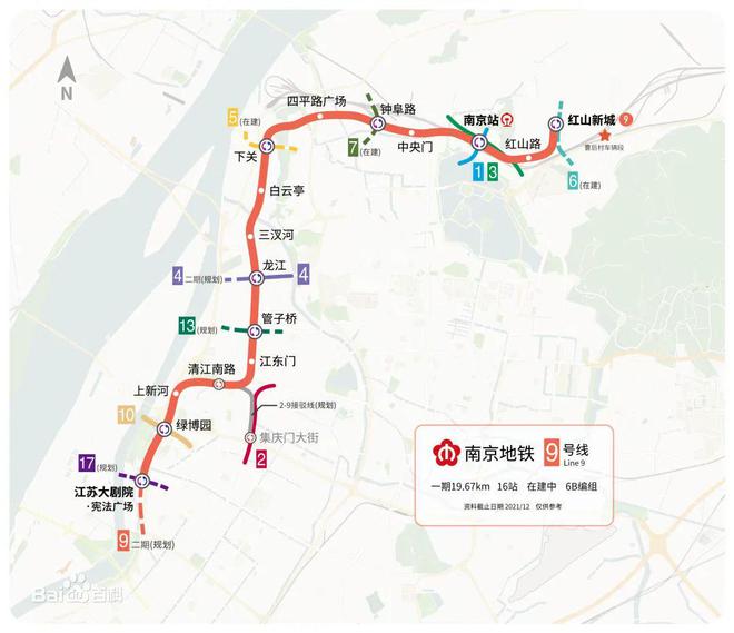 南京地铁6号线最新线路图,南京地铁6号线最新线路图解析